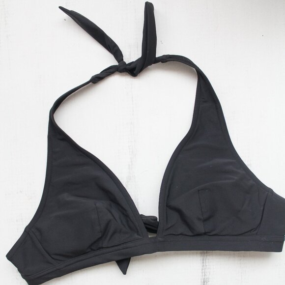 Gap Body Black Bikini Top Size Medium - Picture 1 of 5